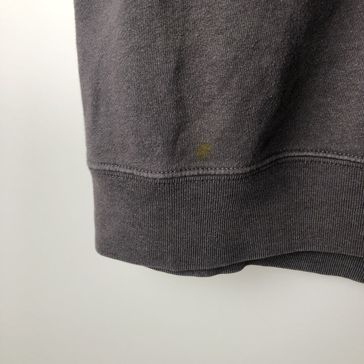 2000'S Reebok Sweat Full-Zip Hoodie, Men's Size XL cotton gray type Vintage Second Hand
