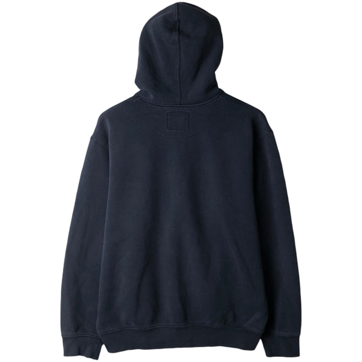 Reebok Sweat Full Zip Hoodie Men's Size L unclear navy blue type Vintage Second Hand