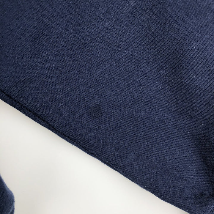 Russell Dri-POWER Sweat Full-Zip Hoodie (Men's Size S) cotton navy blue type Vintage Second Hand