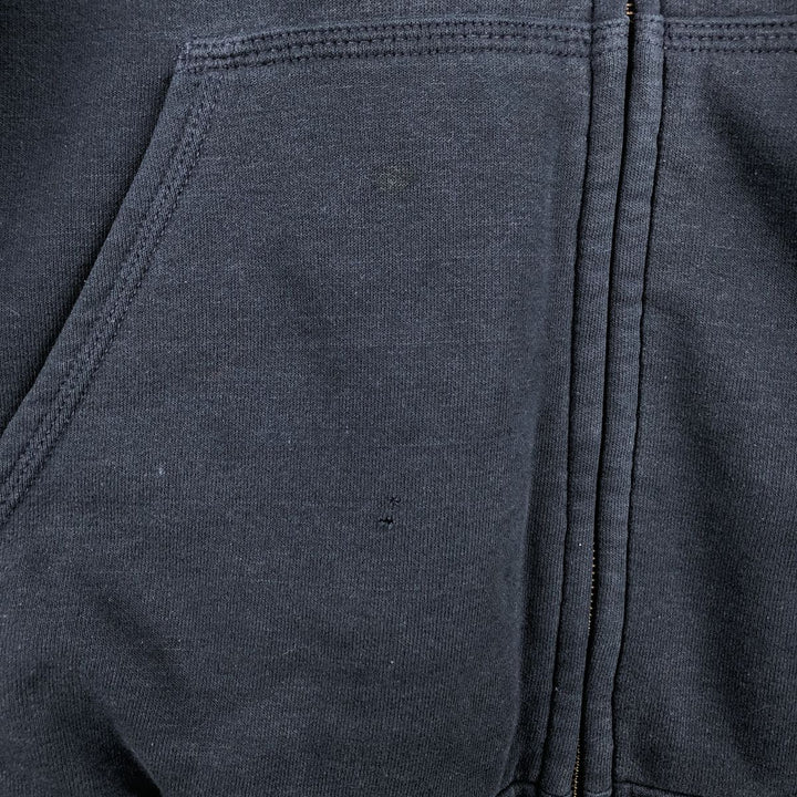 Carhartt Sweat Full Zip Hoodie Men's XL unclear navy blue type Vintage Second Hand