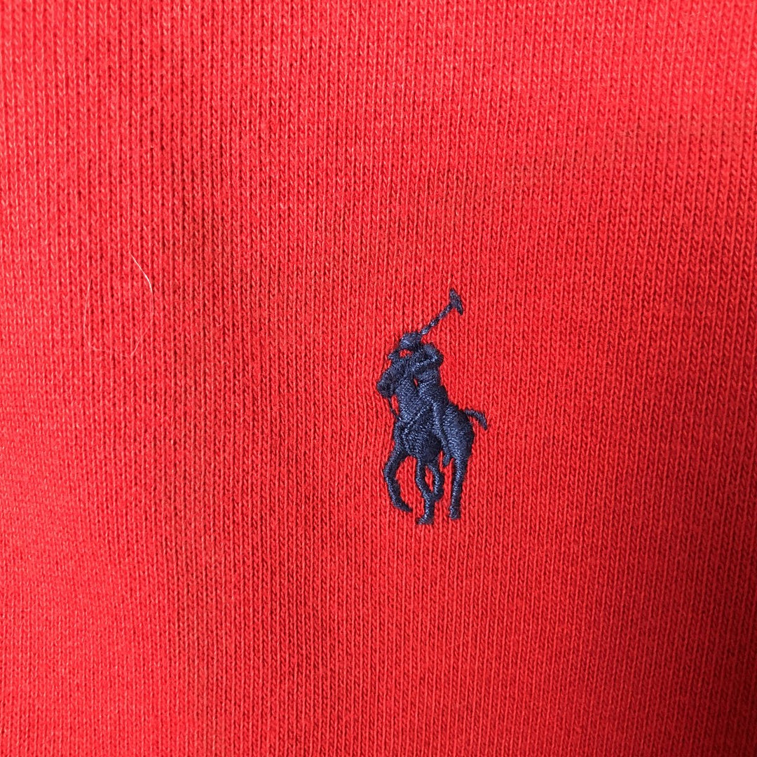 Ralph Lauren POLO RALPH LAUREN Sweat Full Zip Hoodie Men's M cotton red type Vintage Second Hand