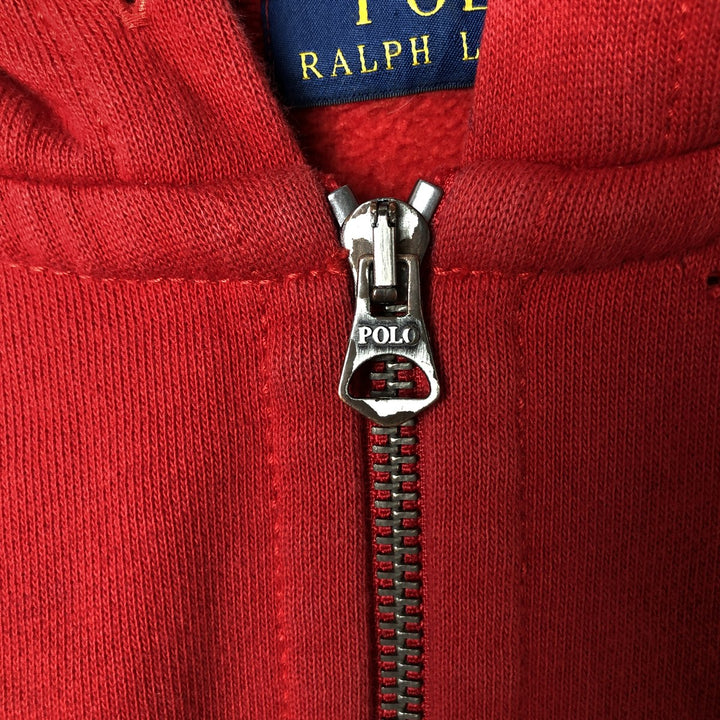 Ralph Lauren POLO RALPH LAUREN Sweat Full Zip Hoodie Men's M cotton red type Vintage Second Hand