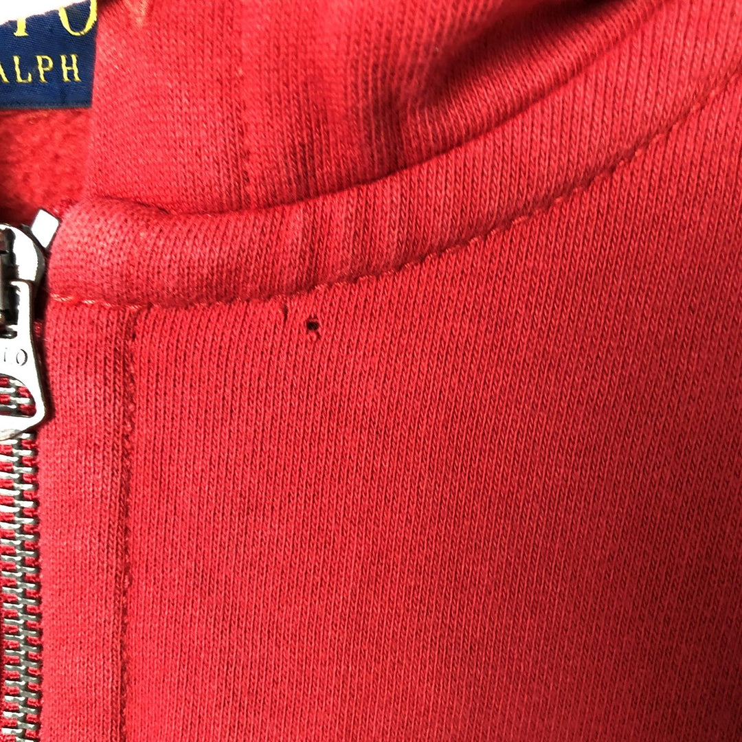Ralph Lauren POLO RALPH LAUREN Sweat Full Zip Hoodie Men's M cotton red type Vintage Second Hand