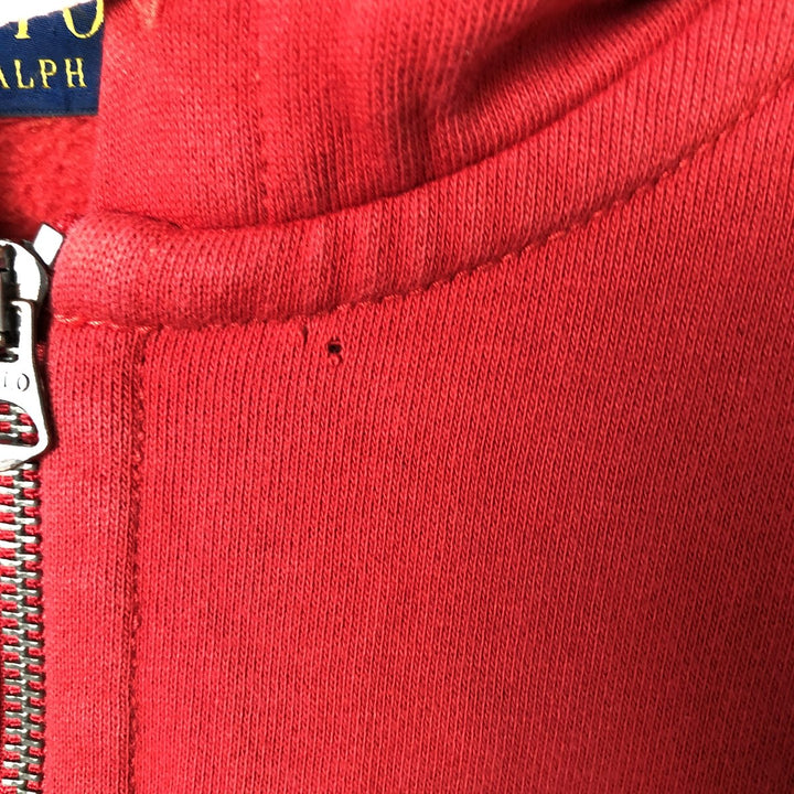 Ralph Lauren POLO RALPH LAUREN Sweat Full Zip Hoodie Men's M cotton red type Vintage Second Hand
