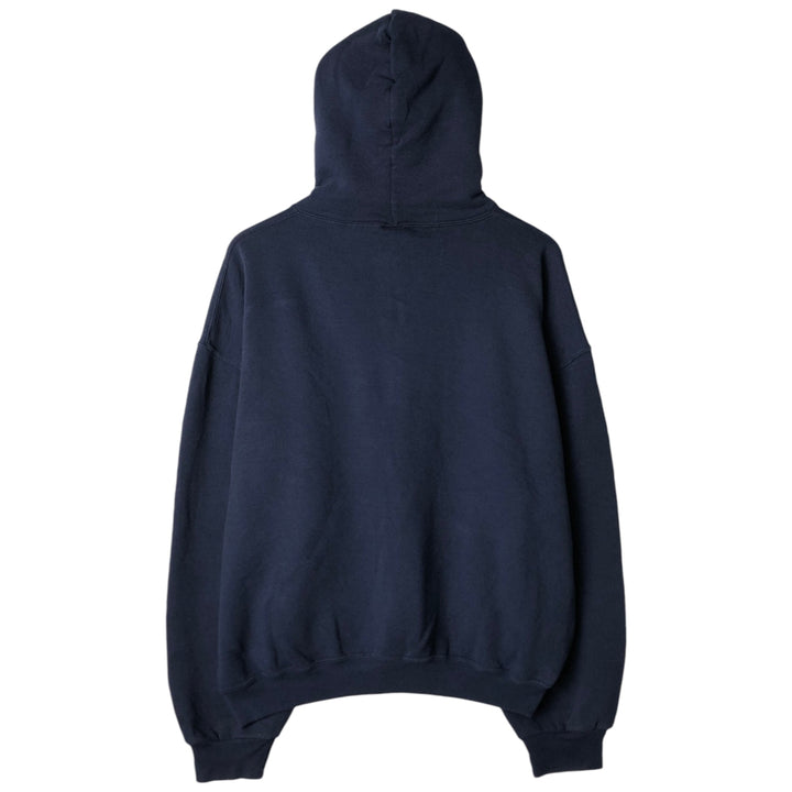 Russell Athletic Sweat Full-Zip Hoodie, Men's Size L (approx.) cotton navy blue type Vintage Second Hand