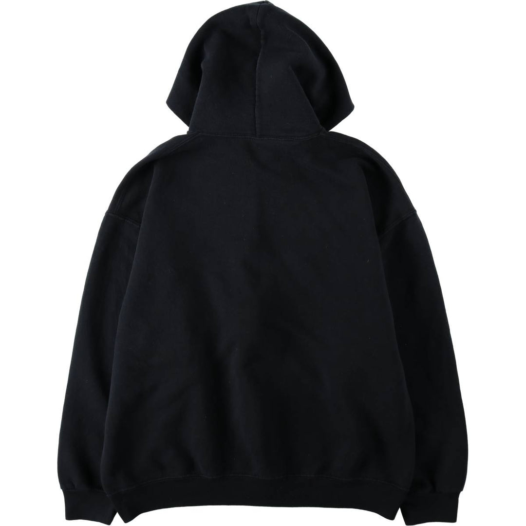 Russell Dri-POWER Sweat Full-Zip Hoodie, Men's Size L cotton black type Vintage Second Hand