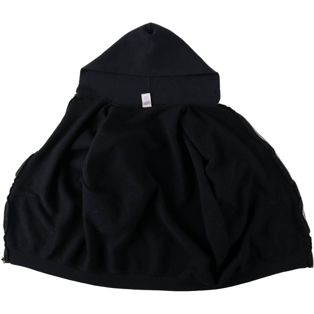 Russell Dri-POWER Sweat Full-Zip Hoodie, Men's Size L cotton black type Vintage Second Hand