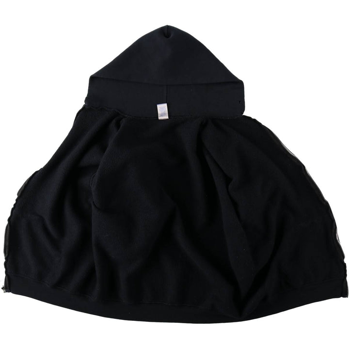 Russell Dri-POWER Sweat Full-Zip Hoodie, Men's Size L cotton black type Vintage Second Hand