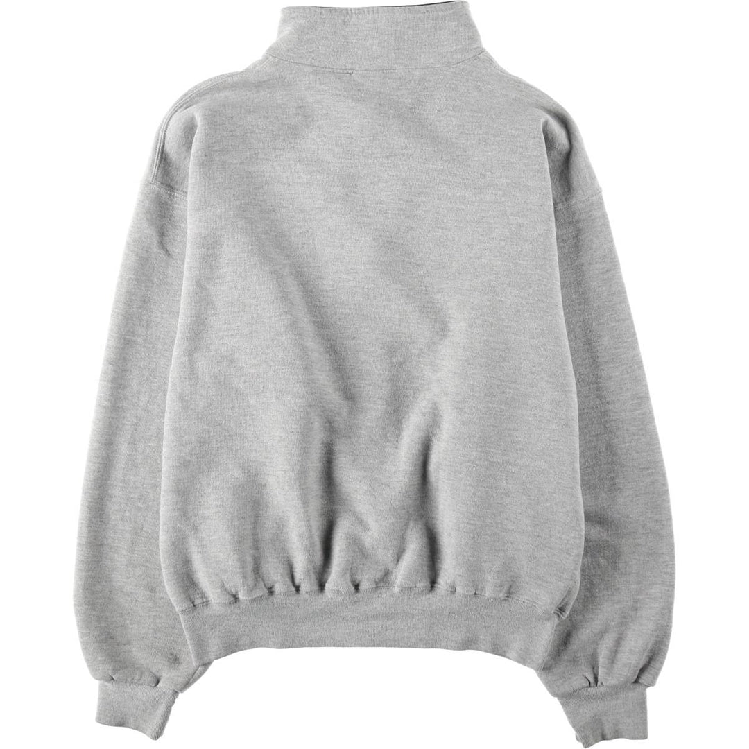 90'S Russell Athletic Full-Zip Sweatshirt, Men's Size L (approx.), Vintage cotton gray type Vintage Second Hand