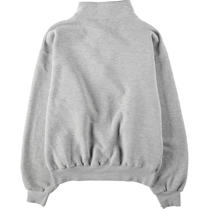 90'S Russell Athletic Full-Zip Sweatshirt, Men's Size L (approx.), Vintage cotton gray type Vintage Second Hand