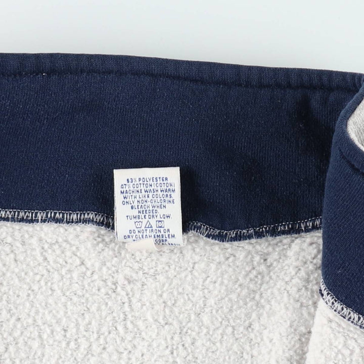 90'S Russell Athletic Full-Zip Sweatshirt, Men's Size L (approx.), Vintage cotton gray type Vintage Second Hand