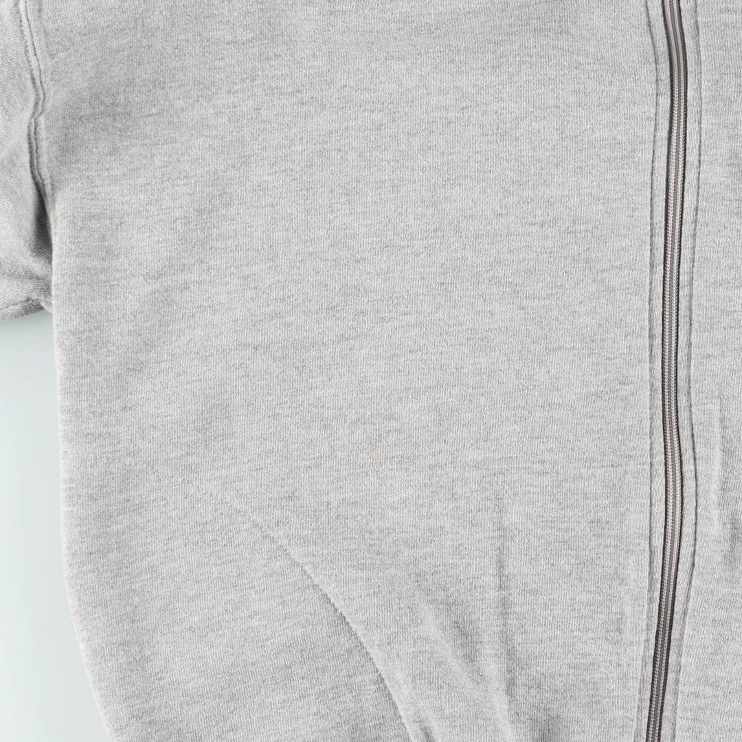 90'S Russell Athletic Full-Zip Sweatshirt, Men's Size L (approx.), Vintage cotton gray type Vintage Second Hand
