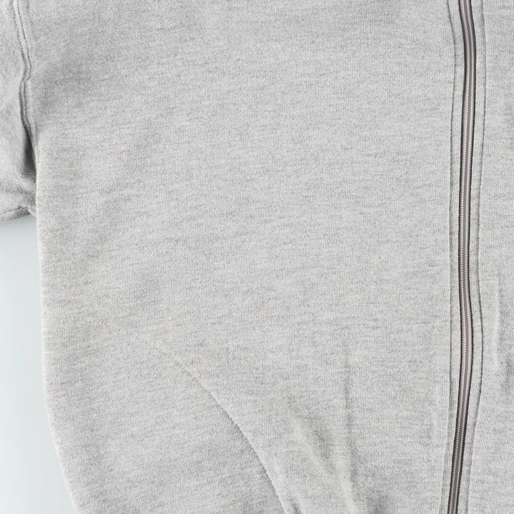 90'S Russell Athletic Full-Zip Sweatshirt, Men's Size L (approx.), Vintage cotton gray type Vintage Second Hand