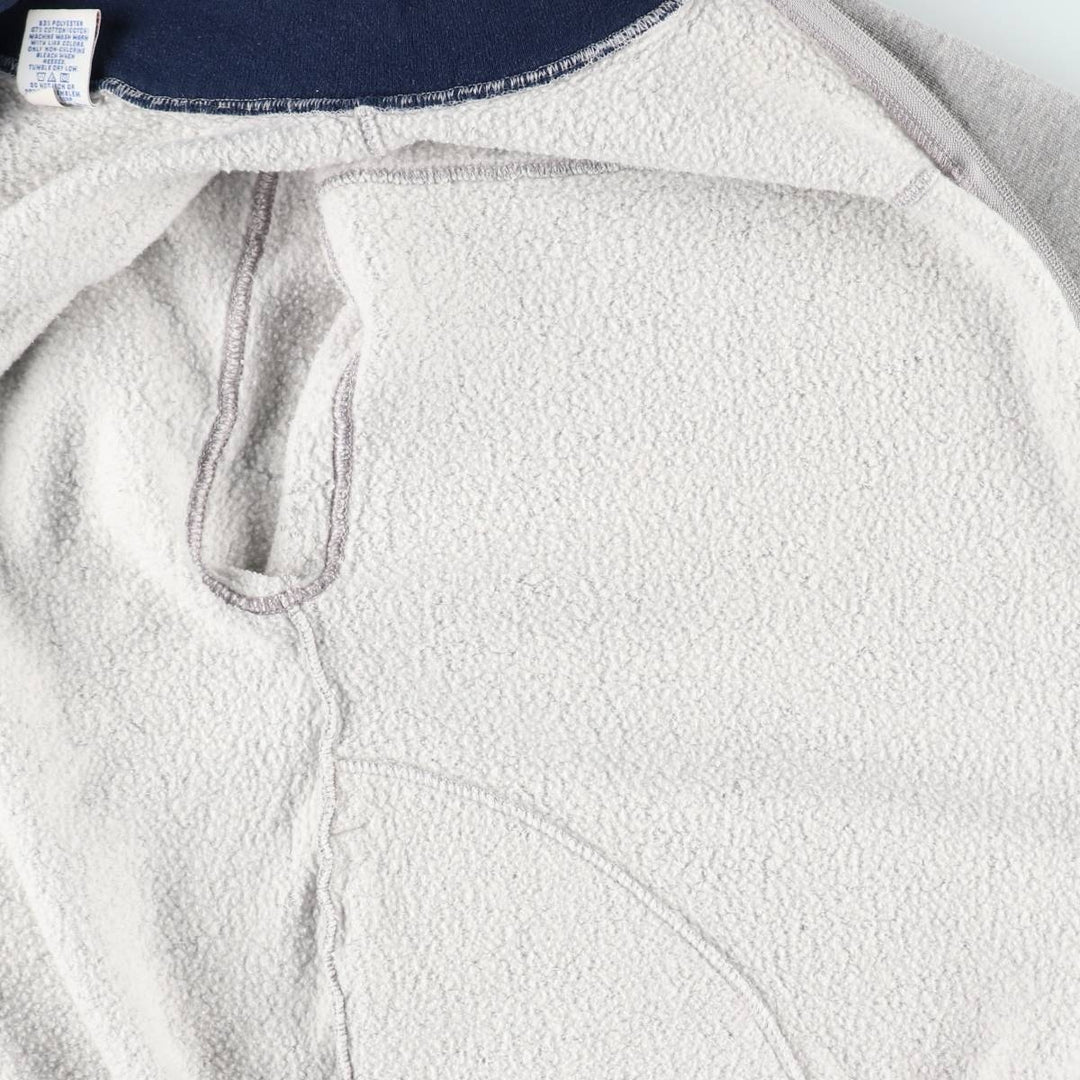 90'S Russell Athletic Full-Zip Sweatshirt, Men's Size L (approx.), Vintage cotton gray type Vintage Second Hand