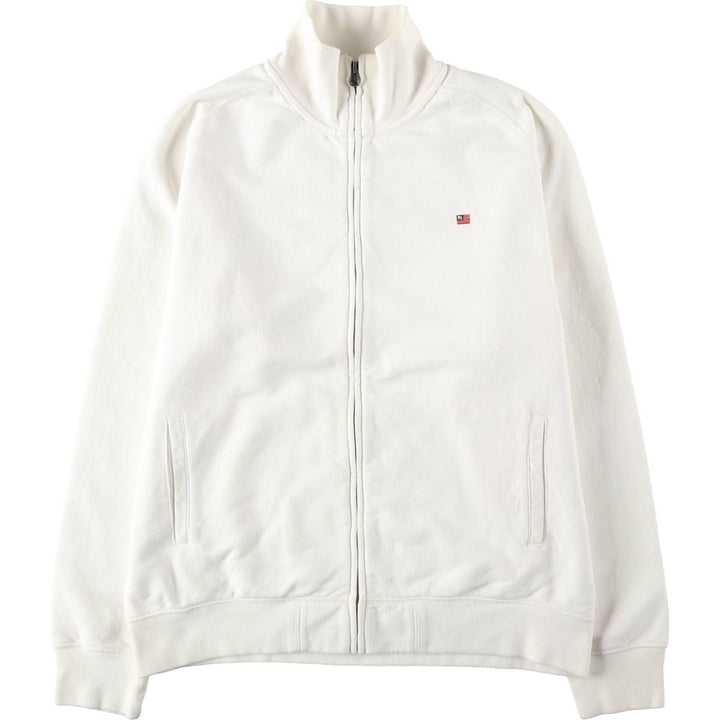 2000'S Ralph Lauren Polo Jeans Company full-zip sweatshirt, men's size XL cotton white type Vintage Second Hand