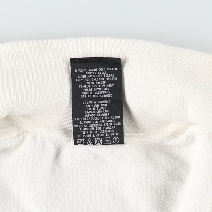 2000'S Ralph Lauren Polo Jeans Company full-zip sweatshirt, men's size XL cotton white type Vintage Second Hand
