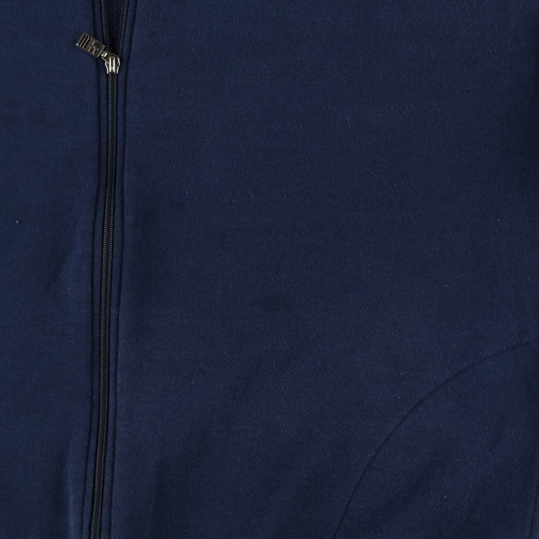 90'S Russell Athletic Full-Zip Sweatshirt, Men's XXL (approx.), Vintage cotton navy blue type Vintage Second Hand