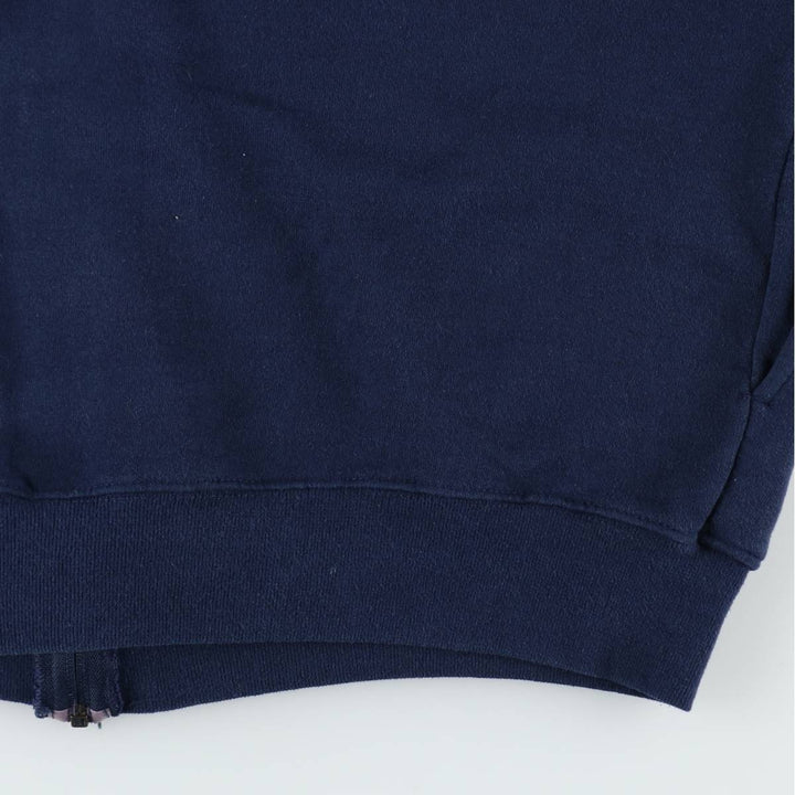 90'S Russell Athletic Full-Zip Sweatshirt, Men's XXL (approx.), Vintage cotton navy blue type Vintage Second Hand