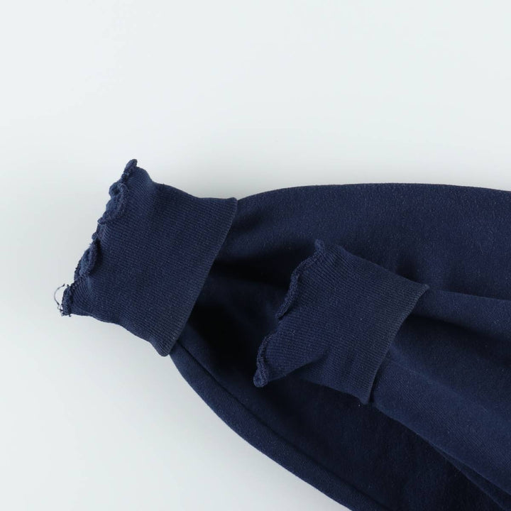90'S Russell Athletic Full-Zip Sweatshirt, Men's XXL (approx.), Vintage cotton navy blue type Vintage Second Hand