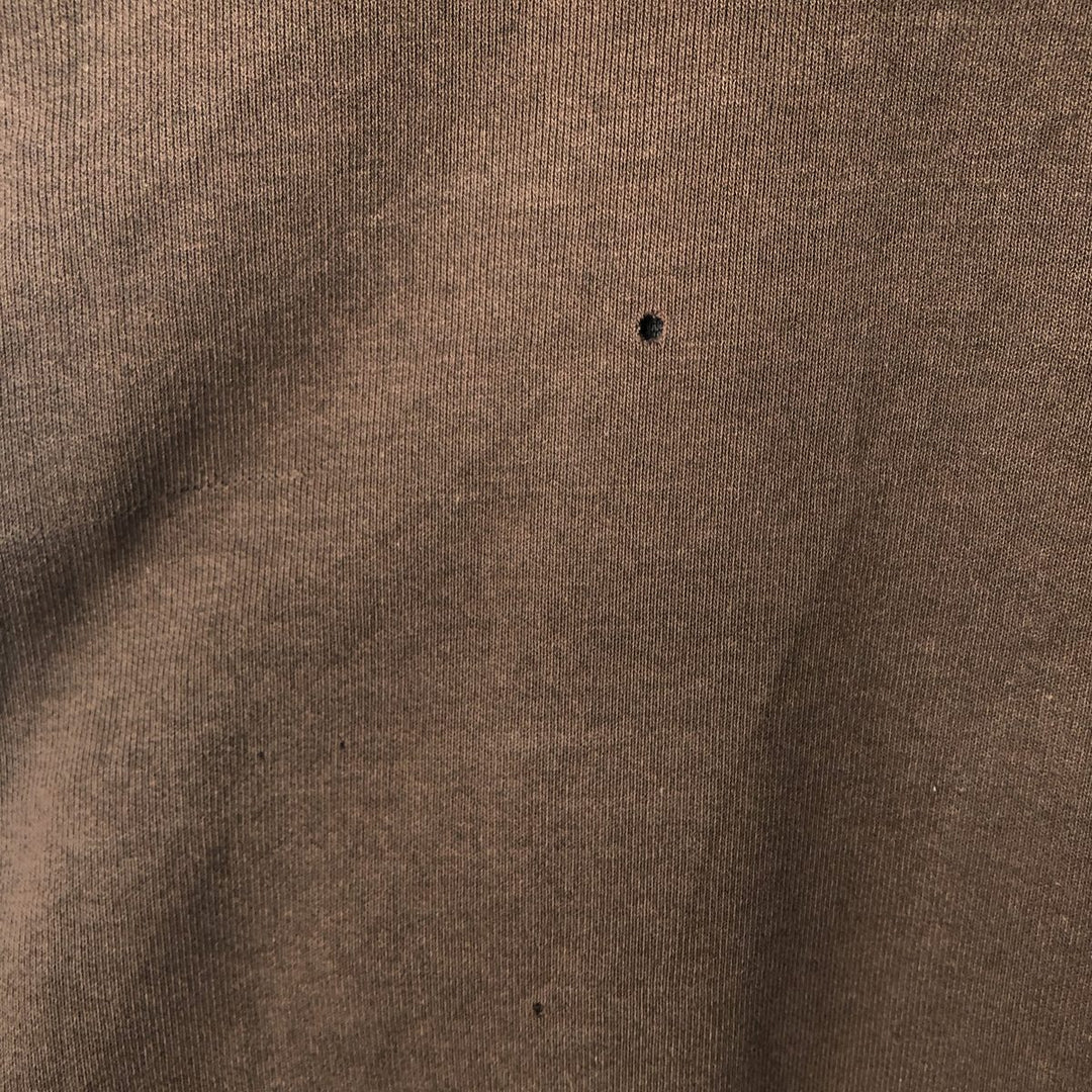 Carhartt Sweat Full Zip Hoodie Men's XL cotton brown type Vintage Second Hand