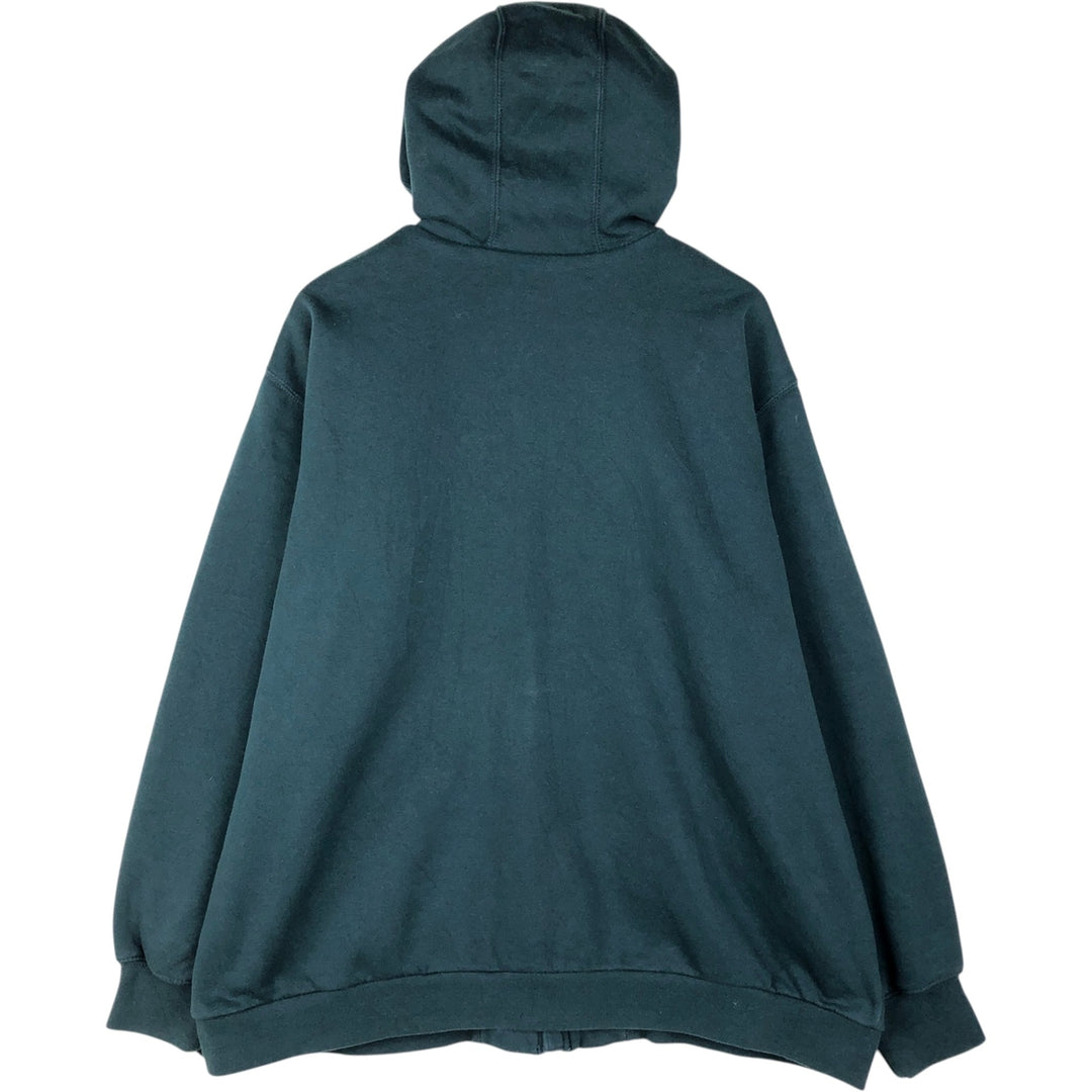 Carhartt RAIN DEFENDER Sweat Full Zip Hoodie Men's XL cotton green type Vintage Second Hand