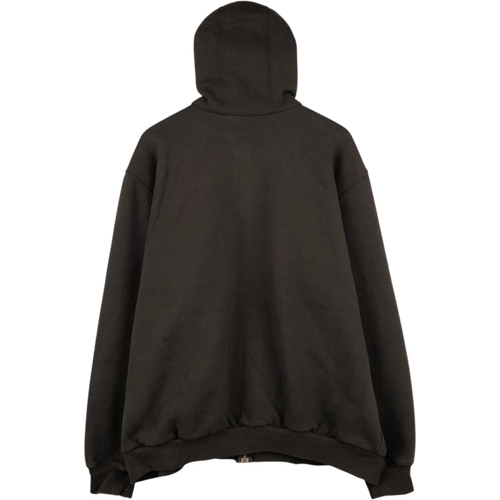 Carhartt RAIN DEFENDER Full-Zip Sweatshirt (Men's Size L) cotton black type Vintage Second Hand