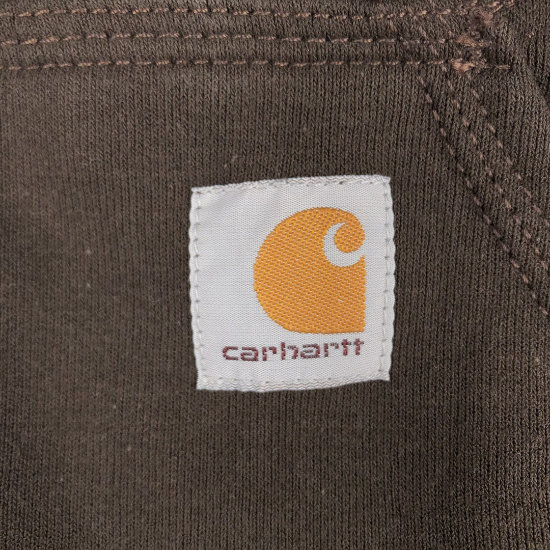 Carhartt RAIN DEFENDER Full-Zip Sweatshirt (Men's Size L) cotton black type Vintage Second Hand