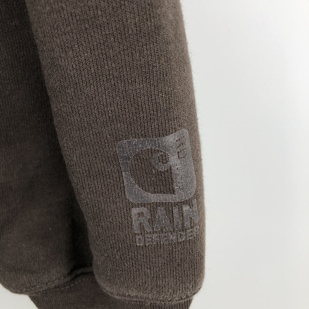 Carhartt RAIN DEFENDER Full-Zip Sweatshirt (Men's Size L) cotton black type Vintage Second Hand
