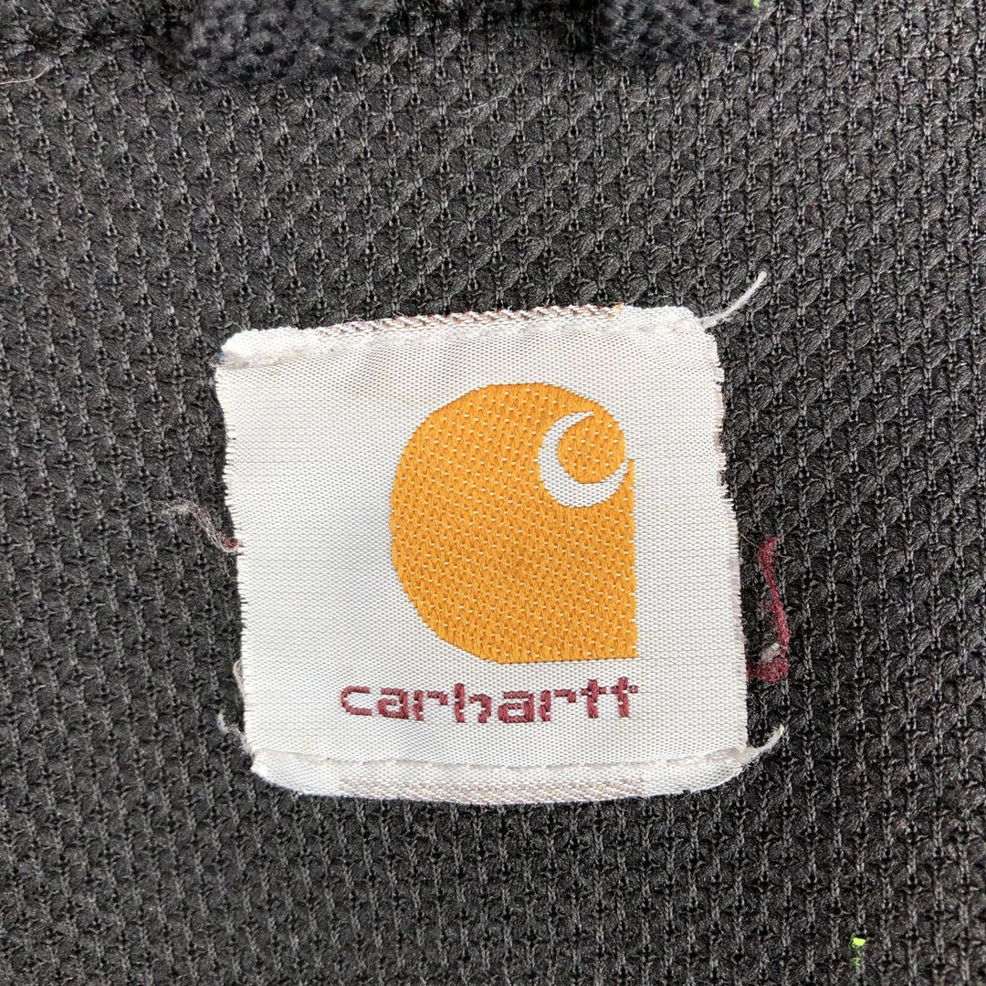 Carhartt full zip sweatshirt, men's XL size unclear navy blue type Vintage Second Hand