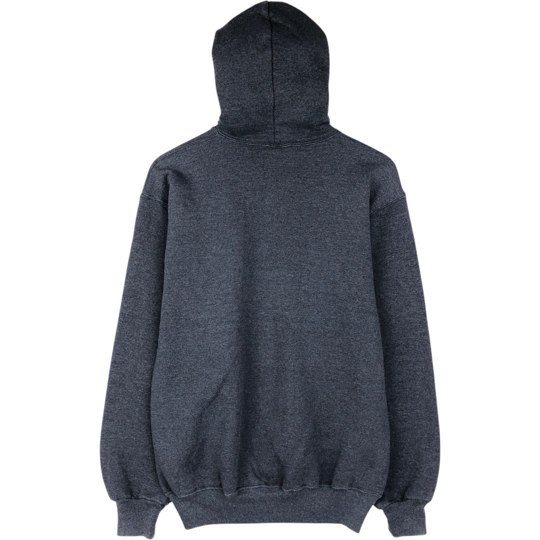 90s-00'S Russell Athletic Full-Zip Sweatshirt Hoodie, Made in USA, Men's Size M (Equivalent), Vintage cotton gray type Vintage Second Hand