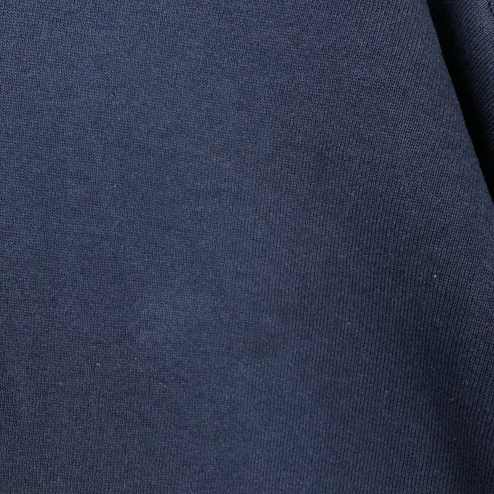 Vintage 90'S Russell Athletic full-zip sweatshirt, size XL, men's cotton navy blue type Vintage Second Hand