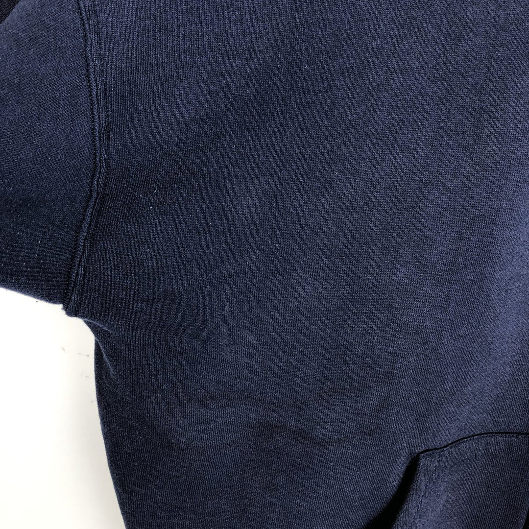Vintage 90'S Russell Athletic full-zip sweatshirt, size XL, men's cotton navy blue type Vintage Second Hand