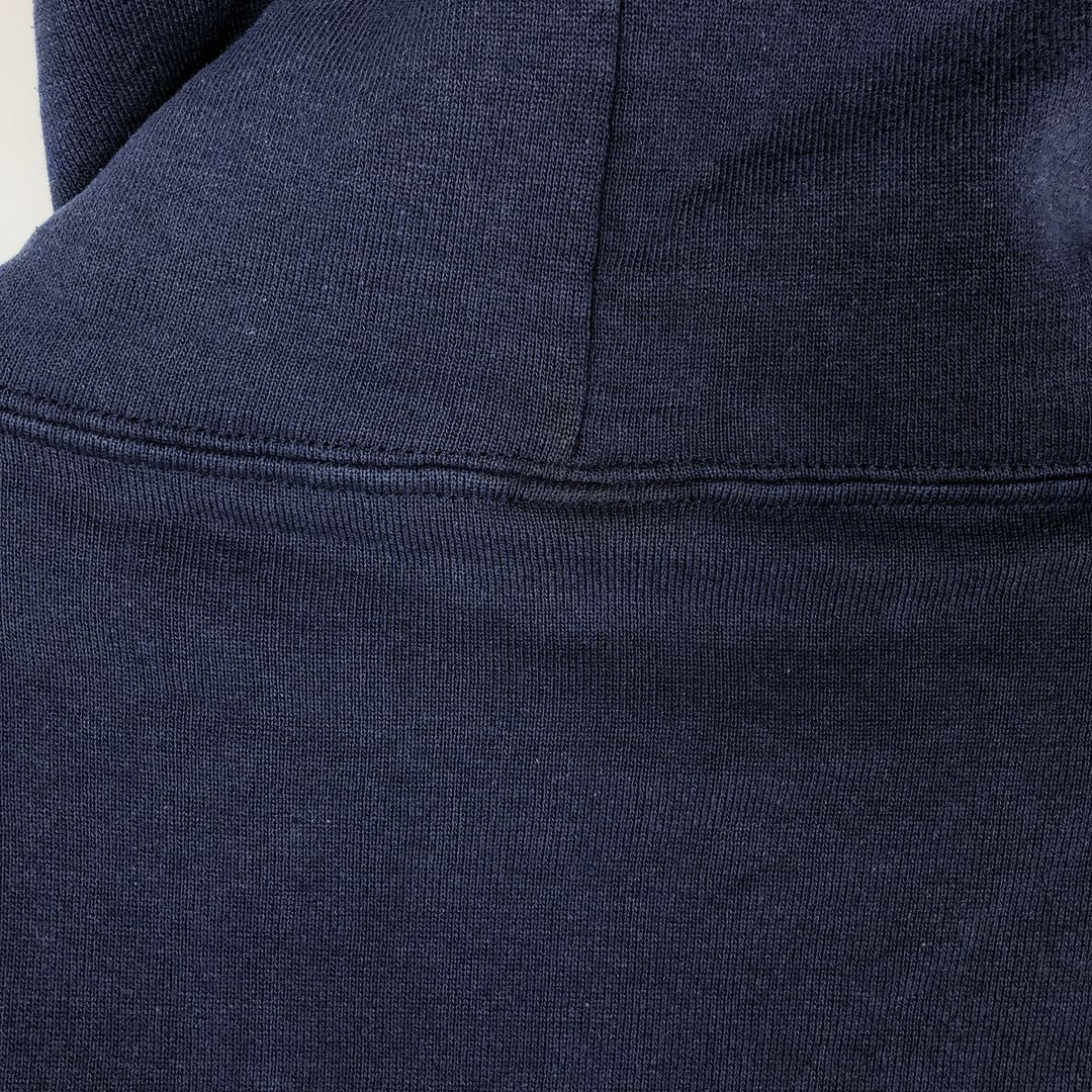 Vintage 90'S Russell Athletic full-zip sweatshirt, size XL, men's cotton navy blue type Vintage Second Hand
