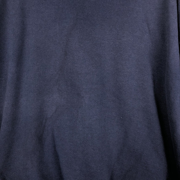 Vintage 90'S Russell Athletic full-zip sweatshirt, size XL, men's cotton navy blue type Vintage Second Hand