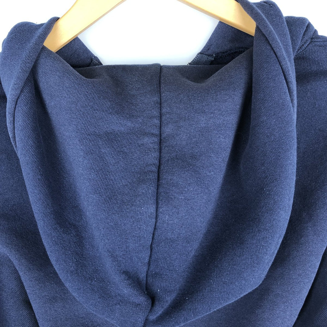Vintage 90'S Russell Athletic full-zip sweatshirt, size XL, men's cotton navy blue type Vintage Second Hand