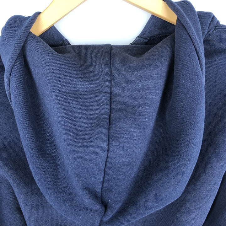 Vintage 90'S Russell Athletic full-zip sweatshirt, size XL, men's cotton navy blue type Vintage Second Hand