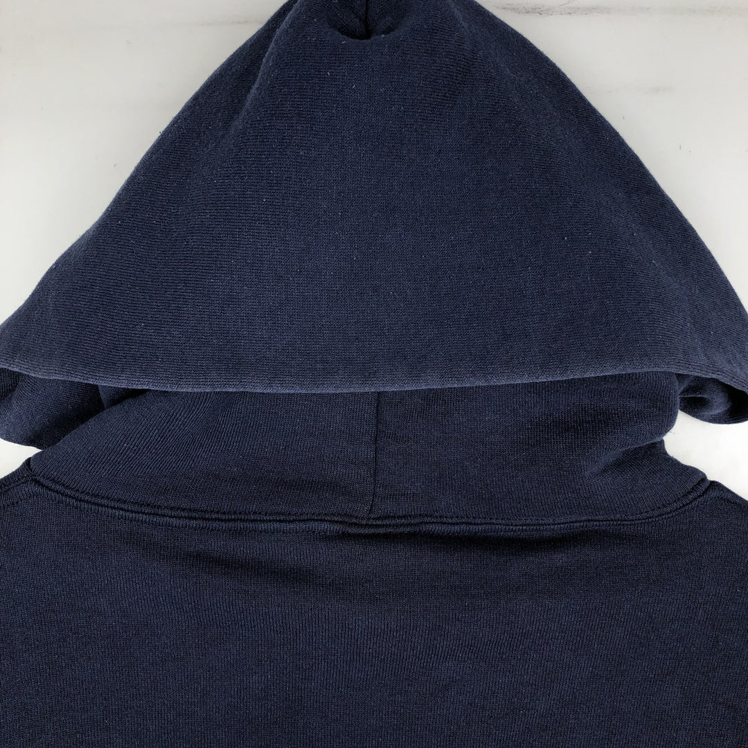 Vintage 90'S Russell Athletic full-zip sweatshirt, size XL, men's cotton navy blue type Vintage Second Hand