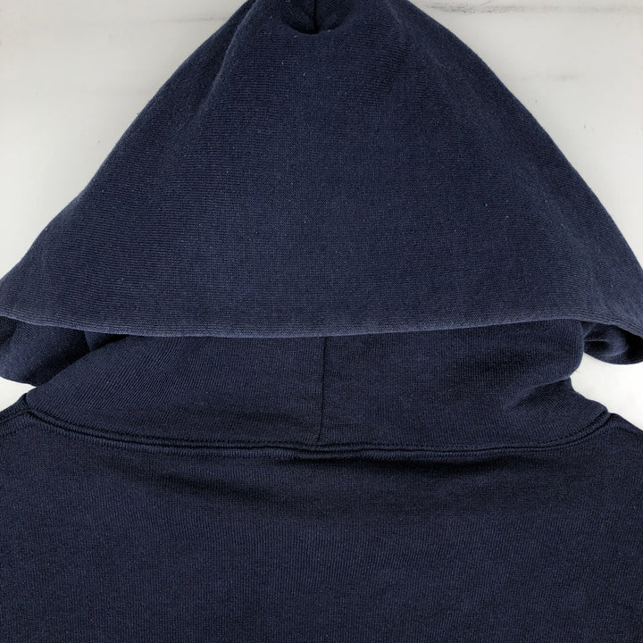 Vintage 90'S Russell Athletic full-zip sweatshirt, size XL, men's cotton navy blue type Vintage Second Hand