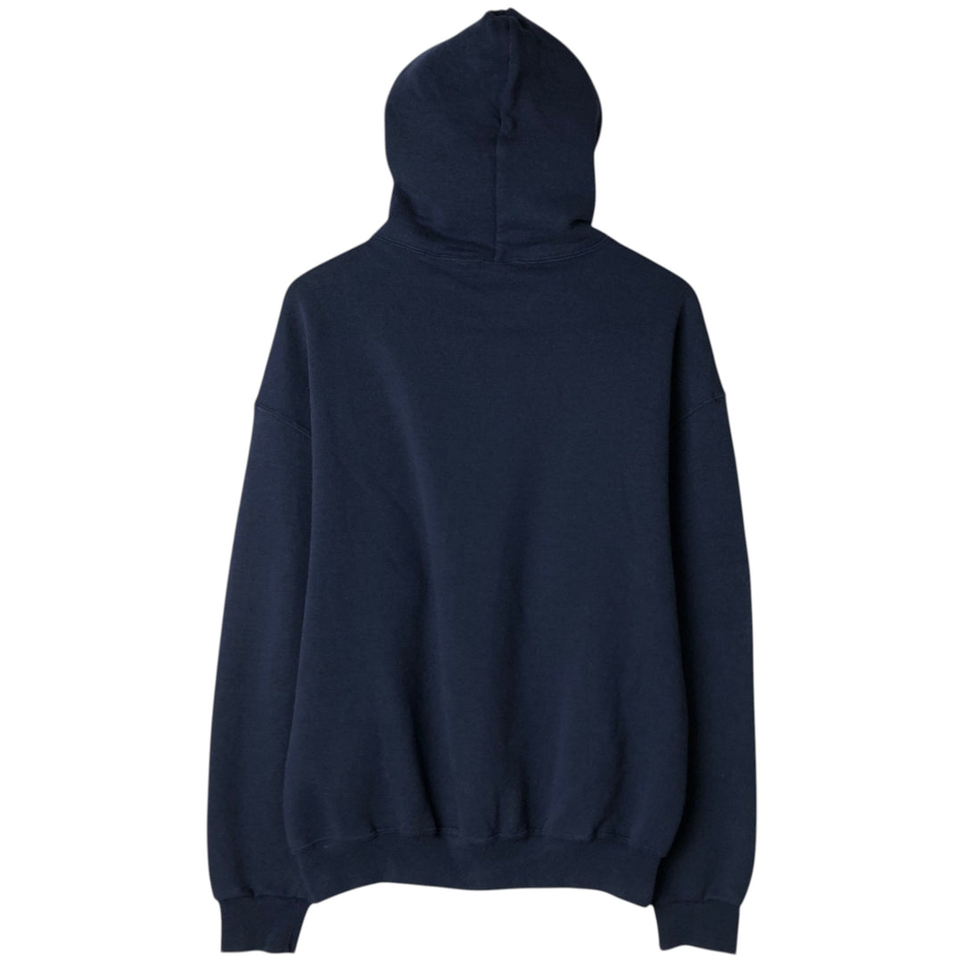 Vintage 90'S Russell ATHLETIC full-zip sweatshirt, size M, men's cotton navy blue type Vintage Second Hand