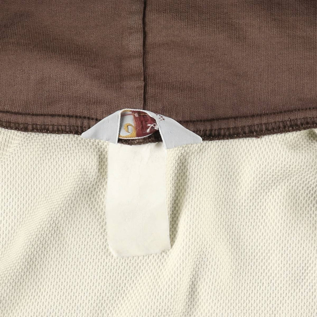 Carhartt RUGGED OUTDOOR WEAR Sweat Full-Zip Hoodie, Men's Size XL (approx.) unclear brown type Vintage Second Hand