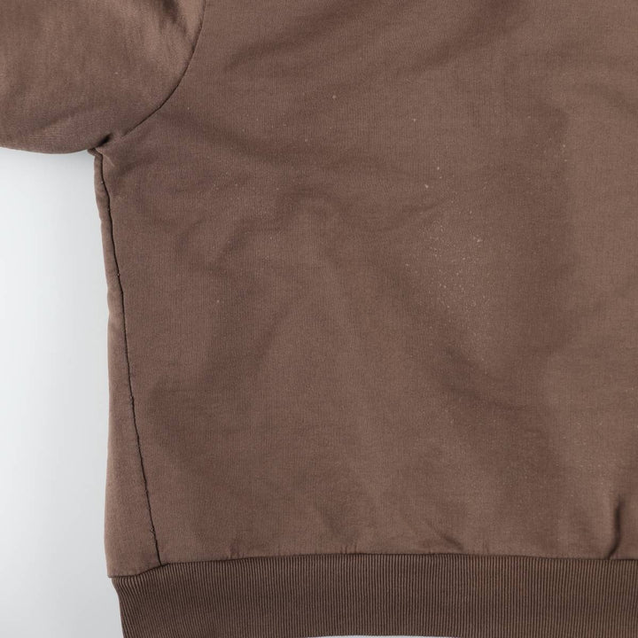Carhartt RUGGED OUTDOOR WEAR Sweat Full-Zip Hoodie, Men's Size XL (approx.) unclear brown type Vintage Second Hand
