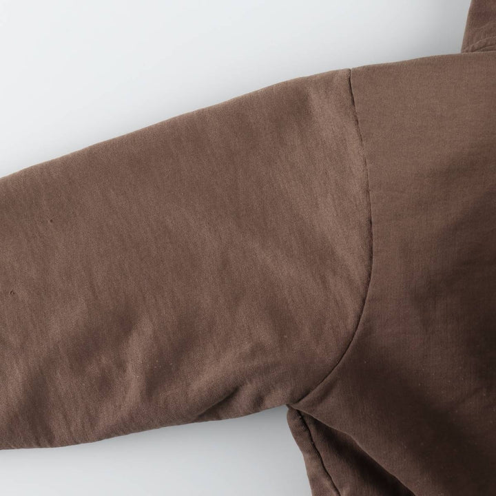 Carhartt RUGGED OUTDOOR WEAR Sweat Full-Zip Hoodie, Men's Size XL (approx.) unclear brown type Vintage Second Hand