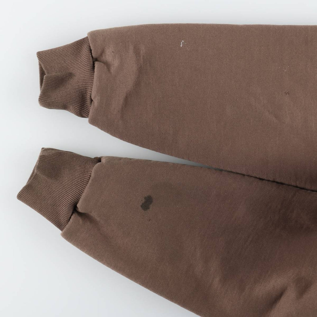 Carhartt RUGGED OUTDOOR WEAR Sweat Full-Zip Hoodie, Men's Size XL (approx.) unclear brown type Vintage Second Hand