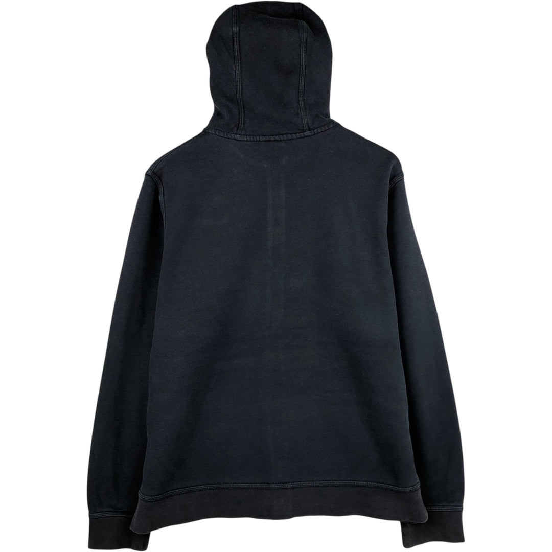Nike Sweat Full Zip Hoodie Men's XL cotton black type Vintage Second Hand