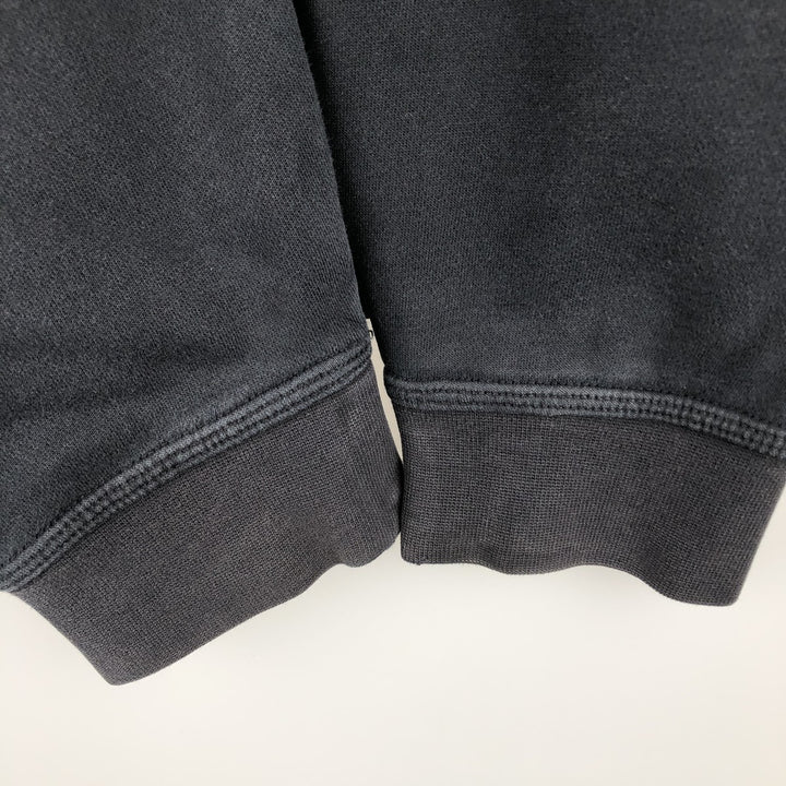 Nike Sweat Full Zip Hoodie Men's XL cotton black type Vintage Second Hand