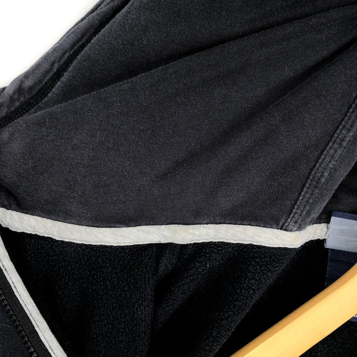Nike Sweat Full Zip Hoodie Men's XL cotton black type Vintage Second Hand
