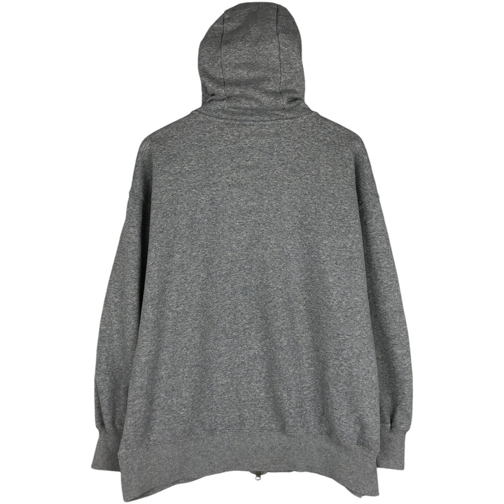 Nike Sweat Full Zip Hoodie Men's Size L cotton gray type Vintage Second Hand