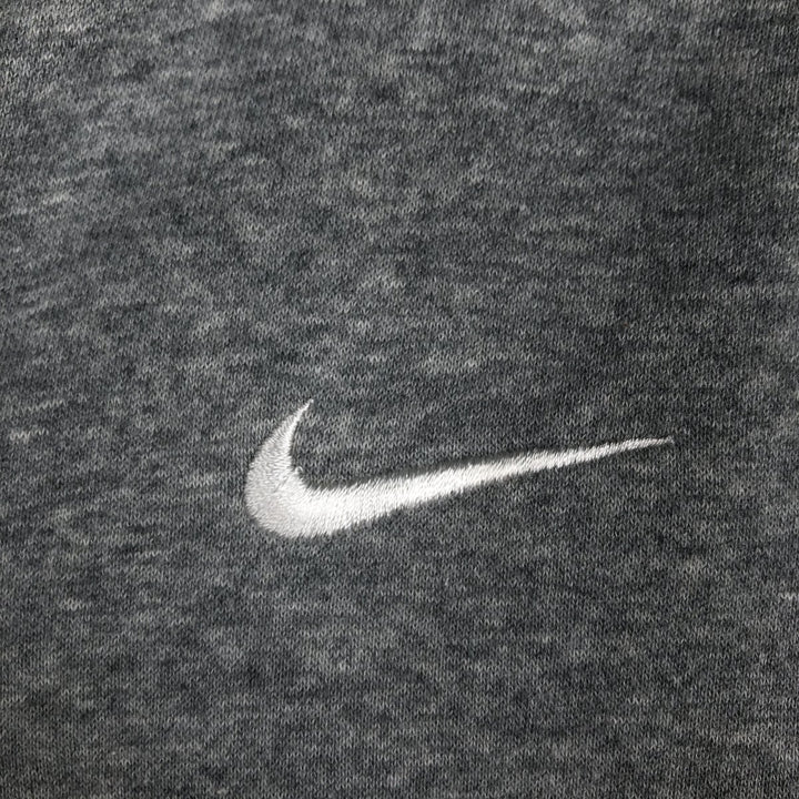 Nike Sweat Full Zip Hoodie Men's Size L cotton gray type Vintage Second Hand