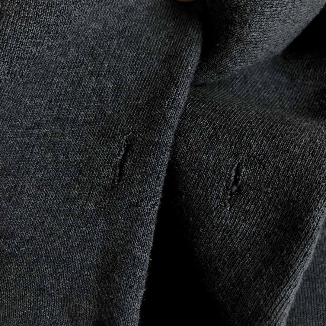 80s-90'S Russell Plain Blank Sweatshirt Hoodie, Men's Size L (Equivalent), Vintage cotton gray type Vintage Second Hand