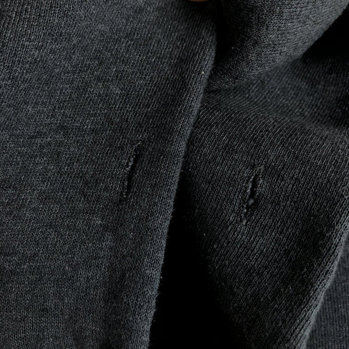 80s-90'S Russell Plain Blank Sweatshirt Hoodie, Men's Size L (Equivalent), Vintage cotton gray type Vintage Second Hand